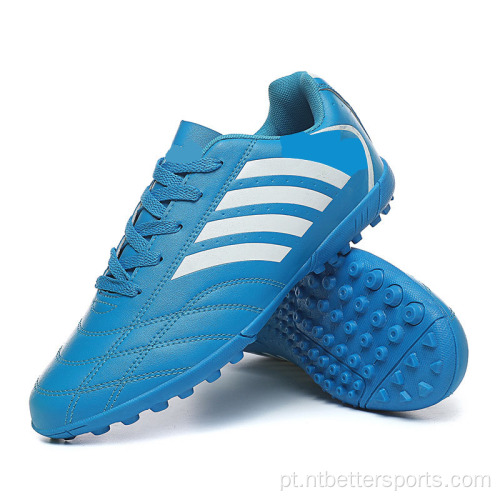 Esportes Sapatos de futebol de PU de PU respiráveis ​​duráveis ​​duráveis